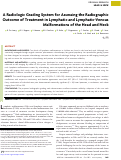 Cover page: A Radiologic Grading System for Assessing the Radiographic Outcome of Treatment in Lymphatic and Lymphatic-Venous Malformations of the Head and Neck