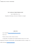 Cover page: Peer correlates of conduct problems in girls