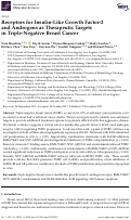 Cover page: Receptors for Insulin-Like Growth Factor-2 and Androgens as Therapeutic Targets in Triple-Negative Breast Cancer