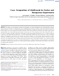 Cover page: Clear: Composition of Likelihoods for Evolve and Resequence Experiments.