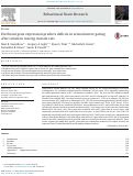 Cover page: Forebrain gene expression predicts deficits in sensorimotor gating after isolation rearing in male rats