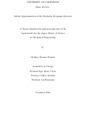 Cover page: Robust Approximation of the Stochastic Koopman Operator