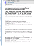 Cover page: Correction to: Impact of an electronic monitoring device and behavioural feedback on adherence to multiple sclerosis therapies in youth: results of a randomized trial