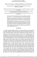 Cover page of Effect of Ceria Abrasives on Planarization Efficiency in STI CMP Process