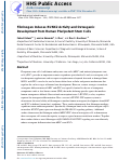 Cover page: Fibrinogen Induces RUNX2 Activity and Osteogenic Development from Human Pluripotent Stem Cells