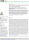 Cover page: Genetic architecture of gene expression traits across diverse populations