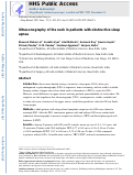 Cover page: Ultrasonography of the neck in patients with obstructive sleep apnea