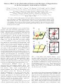 Cover page: Memory Effect in the Photoinduced Femtosecond Rotation of Magnetization in the Ferromagnetic Semiconductor GaMnAs