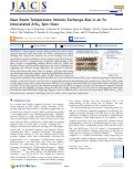 Cover page: Near Room-Temperature Intrinsic Exchange Bias in an Fe Intercalated ZrSe2 Spin Glass.