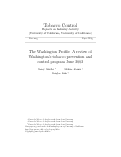 Cover page: The Washington Profile: A review of Washington's tobacco prevention and control program June 2002