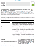 Cover page: Unbiased analysis of peripheral blood mononuclear cells reveals CD4 T cell response to RSV matrix protein