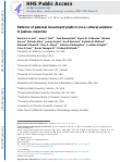 Cover page: Patterns of paternal investment predict cross-cultural variation in jealous response