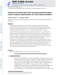 Cover page: Treatment of perfluoroalkyl acids by heat-activated persulfate under conditions representative of in situ chemical oxidation