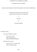 Cover page: Atropisomerism as Inspiration Towards the Development of New Chemical Methodologies