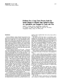 Cover page: Evidence for a long term process scale for social change in modern man settled in place via agriculture and engaged in trade and war