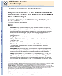 Cover page: Comparison of Associations of Urine Protein-Creatinine Ratio Versus Albumin-Creatinine Ratio With Complications of CKD: A Cross-sectional Analysis