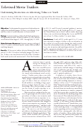 Cover page: Televised movie trailers: undermining restrictions on advertising tobacco to youth.