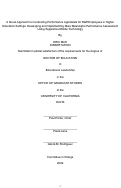 Cover page: A Novel Approach to Conducting Performance Appraisals for Staff Employees in Higher Education Settings: Developing and Implementing More Meaningful Performance Assessment Using Supportive Mobile Technology