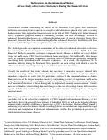 Cover page: Inefficiencies in the Information Thicket:  A Case Study of Derivative Disclosures During the Financial Crisis