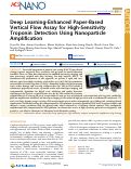 Cover page: Deep Learning-Enhanced Paper-Based Vertical Flow Assay for High-Sensitivity Troponin Detection Using Nanoparticle Amplification.