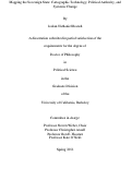 Cover page: Mapping the Sovereign State: Cartographic Technology, Political Authority, and Systemic Change