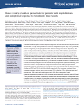 Cover page: Phase 2 study of add-on parsaclisib for patients with myelofibrosis and suboptimal response to ruxolitinib: final results.