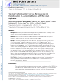 Cover page: Tracheal suctioning improves gas exchange but not hemodynamics in asphyxiated lambs with meconium aspiration