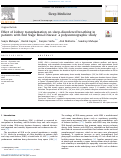 Cover page: Effect of kidney transplantation on sleep-disordered breathing in patients with End Stage Renal Disease: a polysomnographic study