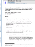 Cover page: Depressive symptoms and deficits in stress-reactive negative, positive, and within-emotion-category differentiation: A daily diary study.