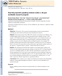 Cover page: Reaching Spanish-speaking smokers online: a 10-year worldwide research program.