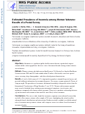 Cover page: Estimated Prevalence of Insomnia among Women Veterans: Results of a Postal Survey