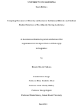 Cover page: Competing Discourses of Diversity and Inclusion: Institutional Rhetoric and Graduate Student Narratives at Two Minority Serving Institutions