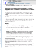 Cover page: A Synthetic Cell-Penetrating Dominant-Negative ATF5 Peptide Exerts Anticancer Activity against a Broad Spectrum of Treatment-Resistant Cancers