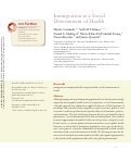 Cover page: Immigration as a Social Determinant of Health