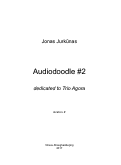 Cover page: Audiodoodle #2