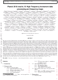 Cover page: Planck 2018 results