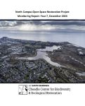 Cover page of North Campus Open Space Restoration Project Monitoring Report: Year 7, December 2024