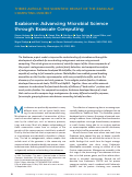 Cover page: Exabiome: Advancing Microbial Science through Exascale Computing