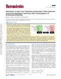 Cover page: Mechanistic Insights into Temperature-Dependent Trithiocarbonate Chain-End Degradation during the RAFT Polymerization of N‑Arylmethacrylamides