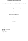 Cover page: Multiscale Charaterization Techniques to Elucidate Mechanical Behavior of Materials