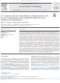 Cover page: Ca2+-regulated expression of high affinity methylaminoisobutryic acid transport in hippocampal neurons inhibited by riluzole and novel neuroprotective aminothiazoles.