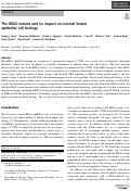 Cover page: The KRAS-variant and its impact on normal breast epithelial cell biology