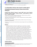 Cover page: 1,2,4-Triazolidine-3-thiones Have Specific Activity against Acinetobacter baumannii among Common Nosocomial Pathogens