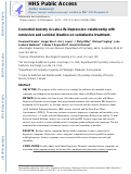 Cover page: Comorbid anxiety in late‐life depression: Relationship with remission and suicidal ideation on venlafaxine treatment