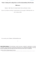 Cover page: Time-Varying Empirical Probability Densities of Southern Ocean Surface Winds: Linking the Leading Mode to SAM and QuantifyingWind Product Differences