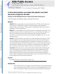 Cover page: Cortical Abnormalities Associated With Pediatric and Adult Obsessive-Compulsive Disorder: Findings From the ENIGMA Obsessive-Compulsive Disorder Working Group