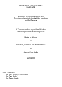 Cover page: Selective Association Between the Free-Living Nematode Acrobeloides maximus and Soil Bacteria