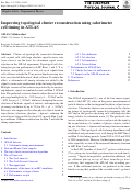 Cover page: Improving topological cluster reconstruction using calorimeter cell timing in ATLAS