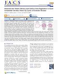 Cover page: Intravesicular Solute Delivery and Surface Area Regulation in Giant Unilamellar Vesicles Driven by Cycles of Osmotic Stresses.