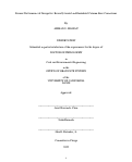 Cover page: Seismic Performance of Dissipative, Biaxially loaded and Embedded Column Base Connections